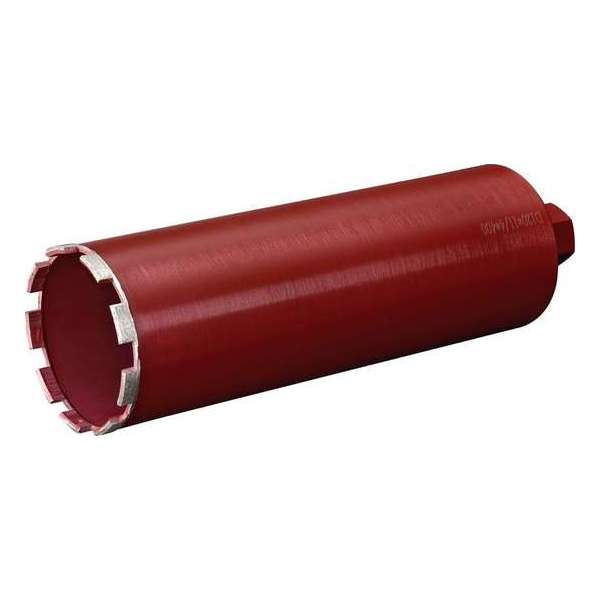 Diamantboor boorbit diamantkernboor Ø 120x400 mm rood