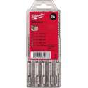 Milwaukee 4932352801 SDS-plus hamerboren set (5-delig)