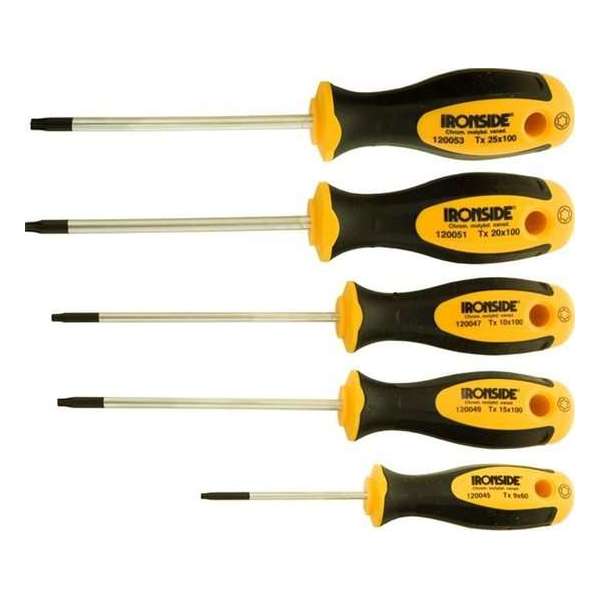 Ironside Schroevendraaierset torx 5-delig