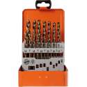 'Projahn'' HSS-Co cobalt Spiraalboren Set 1-10mm (19stuks) DIN 338 ECO