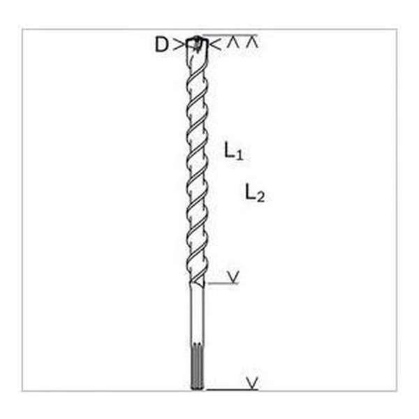 Bosch - Hamerboren SDS-max-7 14 x 400 x 540 mm