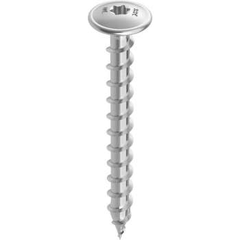 Heco Topix spaanplaatschroef tellerkop rvs 80x80mm Torx T40