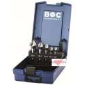 Bohrcraft 5 delig verzinkfrezen set HSS-E (Co5) 90° - verzinkfrees