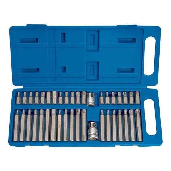 Draper Tools Zeshoekige. Torx & spline bit set 40-delig TX-STAR 33323