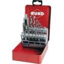 RUKO 245004 Machinetapboorset 15-delig 1 set(s)