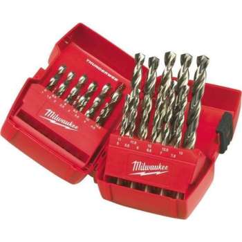 Milwaukee 4932352376 25 delige metaalborenset in cassette