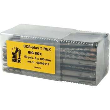 4Tecx Hamerboor 6X100/160mm Sds 50Box