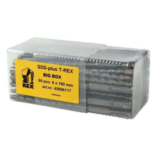 4Tecx Hamerboor 6X100/160mm Sds 50Box