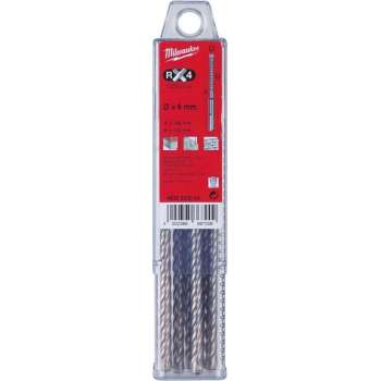 Milwaukee 4932352044 RX4 SDS-Plus Betonboor - 4 snijvlakken - 7 x 100 x 160mm (10st)