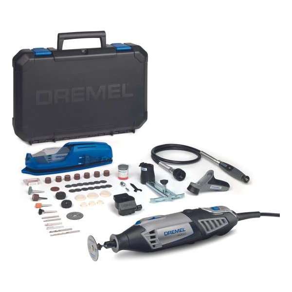 Dremel 4000 Multitool - Roterend - 175 W - Met 64 accessoires en koffer