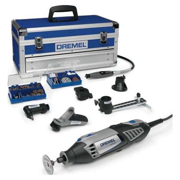 Dremel 4000 Multitool - Roterend - 175 W - Met 128 accessoires en toolbox