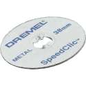 Dremel EZ SpeedClic: snijschijven voor metaal 5-pack. - SC456