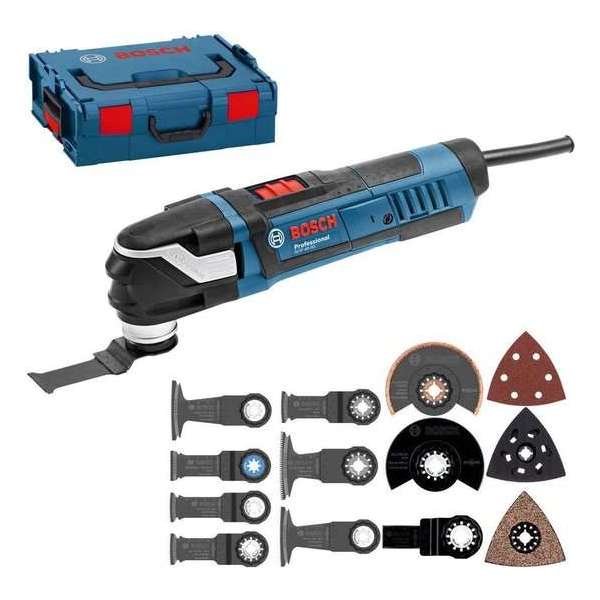 Bosch Professional GOP 40-30 Multitool - Oscillerend - 400 Watt - Met 12 accessoires