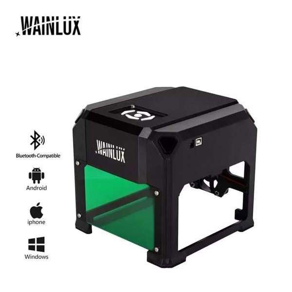 Wainlux K4 Pro – Mini Laser Graveermachine – Multifunctional Engrave Machine DIY – 3000 mW –  Bedienbaar met Bluetooth