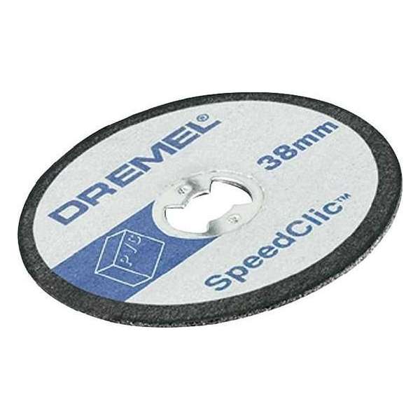 Dremel EZ SpeedClic: snijschijven voor kunststof 5-pack.  - SC476