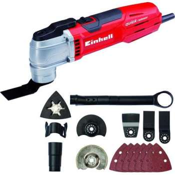 Einhell TE-MG 300 EQ Multitool - Oscillerend -  300 W - Oscillerend - Inclusief 11 accessoires en koffer