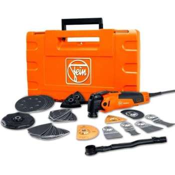 Fein FMM350QSL Multitool - Oscillerend - Multimaster - 350W - Incl. koffer met 41 accessoires