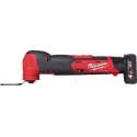 Milwaukee M12 FMT-422X 12V Li-ion accu Multitool set (1x 4.0Ah + 2.0Ah accu) in HD Box - Oscillerend