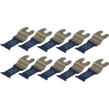 SMART Blades Bi-metaal Multitool Zaagblad - Hout/Non-ferro/Schroeven/Spijkers/Plastic - 32x51mm - 10 stuks