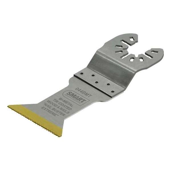 SMART Blades Multitool Zaagblad - 44x55mm - Bi Metaal Titanium Gecoat - Hout/Non-ferro Metaal/Kunststof - 4 stuks