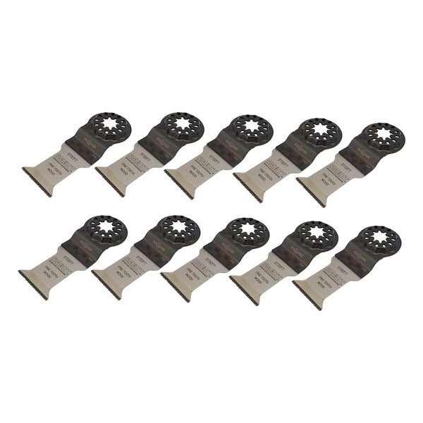 SMART Blades Starlock Multitool Zaagblad - Fijntandig - Hout/Plastic - 32x42mm - 10 stuks