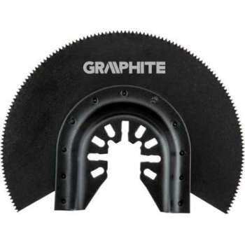 GRAPHITE Multitool HOUT Zaagblad 87 mm Half Rond