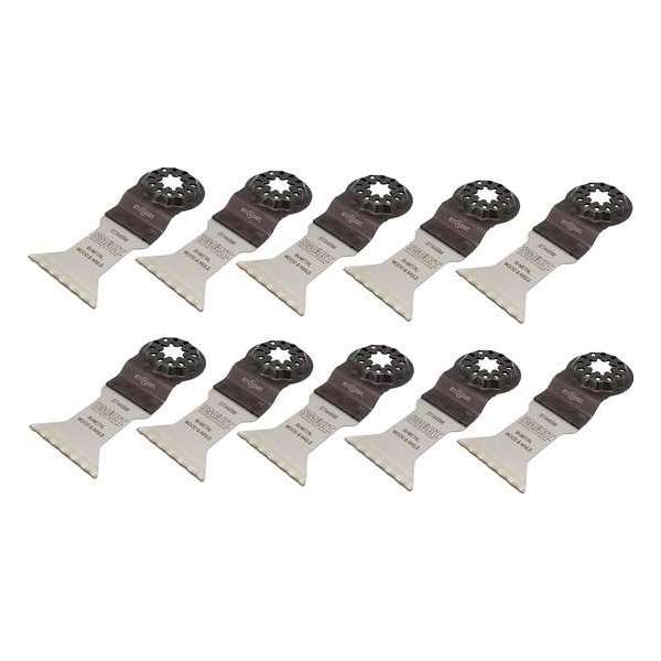 SMART Blades Starlock Multitool Zaagblad - Bi-Metaal - Hout/Spijkers/Schroeven/Non-Ferro - 44x46mm - 10 stuks