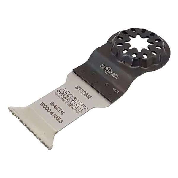 SMART Blades Starlock Multitool Zaagblad - Bi-Metaal - Hout/Spijkers/Schroeven/Non-Ferro - 32x42mm