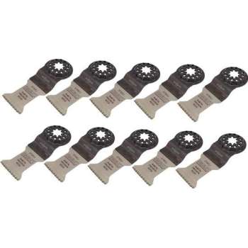 SMART Blades Starlock Multitool Zaagblad - Japanse Vertanding - Hout/Plastic - 32x42mm - 10 stuks