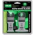 SMART Blades RapidWood Multitool Zaagbladen Set - 32mm + 63mm