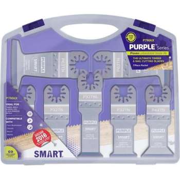 SMART Blades Purple - 7-Delige Multitool Zaagbladen Set