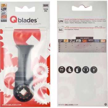 Qblades SL15 Multitoolzaagblad Bim 28X55mm Bim 10+1 stuk gratis