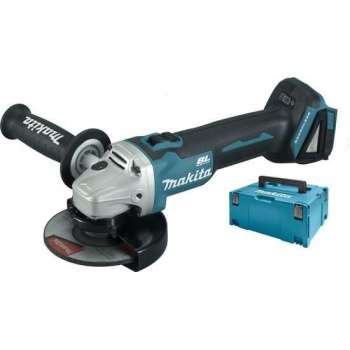 Makita haakse slijper - DGA504ZJ - 18V - 125 mm - Losse Body (geleverd zonder accu en lader)