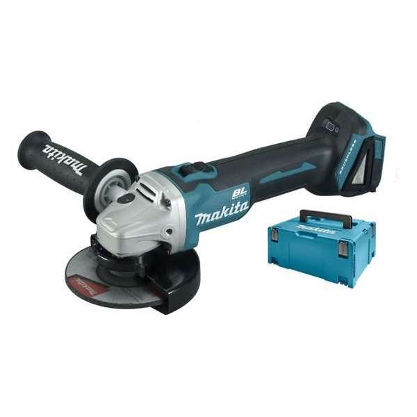 Makita haakse slijper - DGA504ZJ - 18V - 125 mm - Losse Body (geleverd zonder accu en lader)