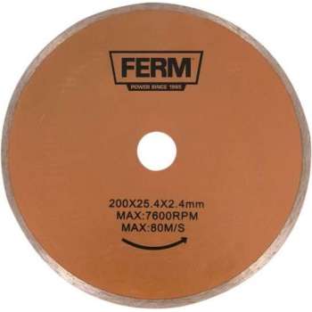 FERM Diamant zaagblad 200mm - Voor TCM1011 - TCA1006