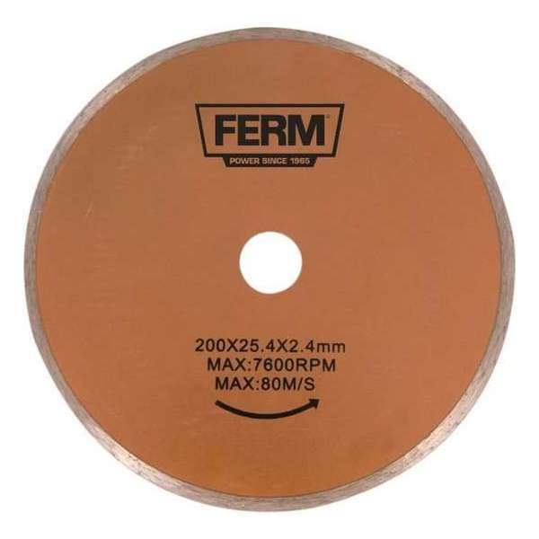 FERM Diamant zaagblad 200mm - Voor TCM1011 - TCA1006