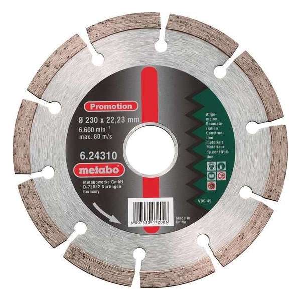 Metabo 624310000 DIA-DSS Diamantdoorslijpschijf - 230 x 22,23mm - universeel