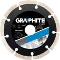 GRAPHITE Diamant Slijpschijf voor steen, beton, baksteen 115 mm