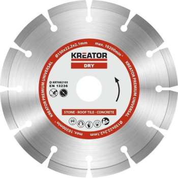 Kreator KRT082103 Diamantschijven set – Ø150MM