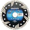 Graphite 57H626 Diamantschijf 125x22x6,0x2,6mm, Turbo, MPA EN13236