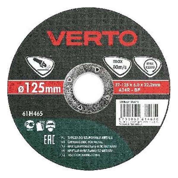 Afbraamschijf 125x22,2x6,0mm EN12413, 27 A24-R-BF,