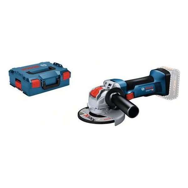 Bosch GWX 18V-8 18V Li-Ion accu X-LOCK Haakse slijper body in L-BOXX - 125mm