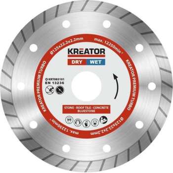 Kreator  KRT083101  Diamantschijven set – Ø230MM – universeel