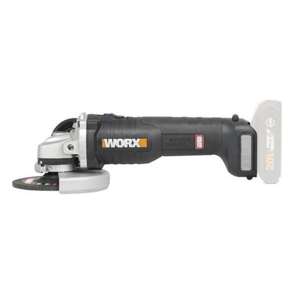 Worx WX812.9 Lithium-ion Haakse slijper 20V | Zonder Accu & Oplader