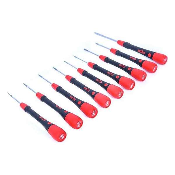 Wiha Picofinish Screwdriverset advanced 9 pieces