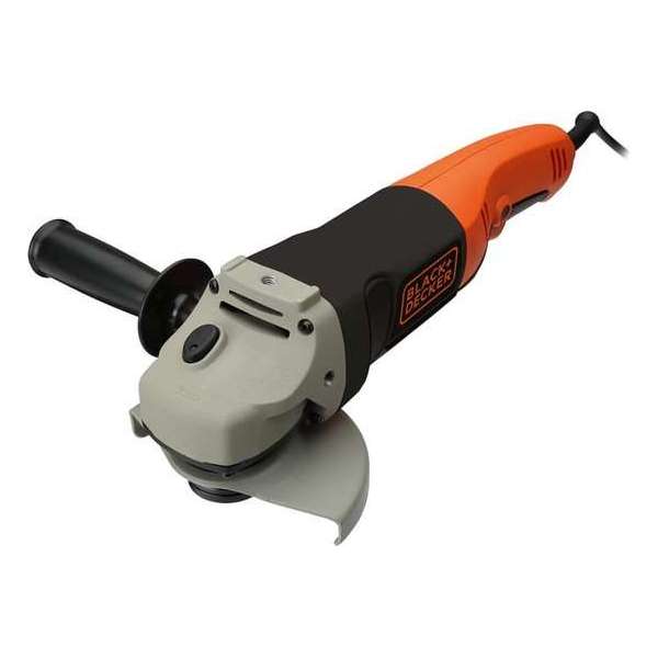 BLACK+DECKER KG1202-QS Haakse Slijper - 1200W - 125mm - schakelaar met nulspanningsbeveiliging