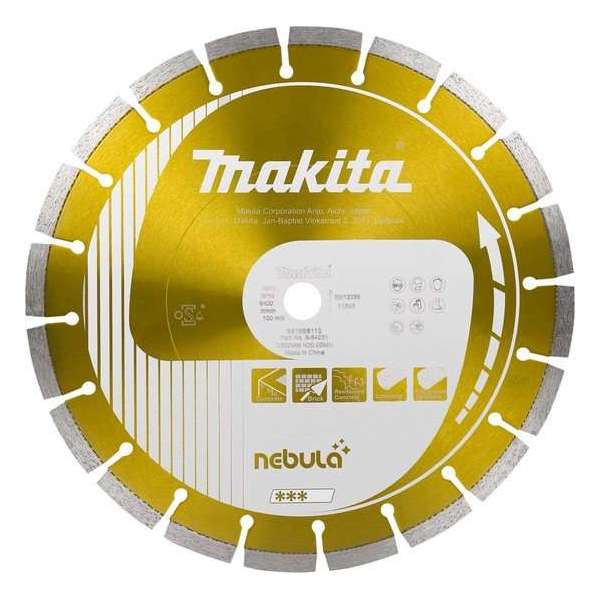 Makita B-54003 Diamantschijf 150x22,23x2,0mm oranje