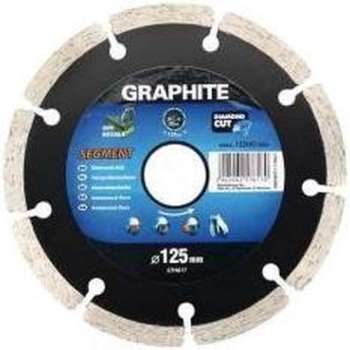 Graphite 57H618 Diamantschijf 180x22x8,0x2,5mm, Segment, MPA EN13236