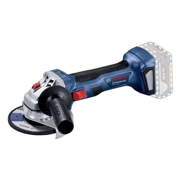 Bosch GWS 18V-7 115 mm karton accu-haakse slijpmachine