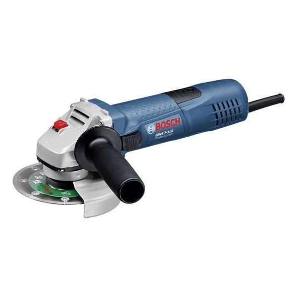 Bosch Professional GWS 7-115 Haakse slijper - 720 Watt - 115 mm schijfdiameter